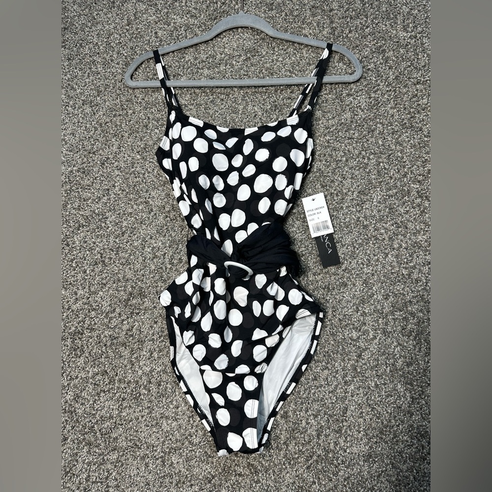 NWT La Blanca Standard Lingerie One Piece Swimsuit Size 6 - Picture 3 of 7
